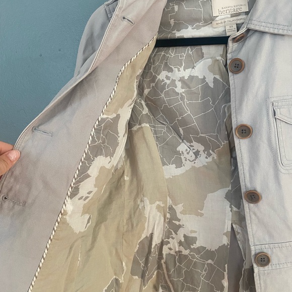 Banana Republic Heritage Collection Cotton Linen Blend Blazer - Picture 4 of 7